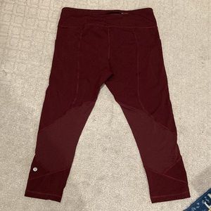 Lululemon swift speed cropped leggings